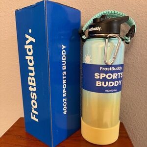 FrostBuddy Sports Buddy 40oz SS Insulated Tumbler~NEW IN BOX❣️❣️